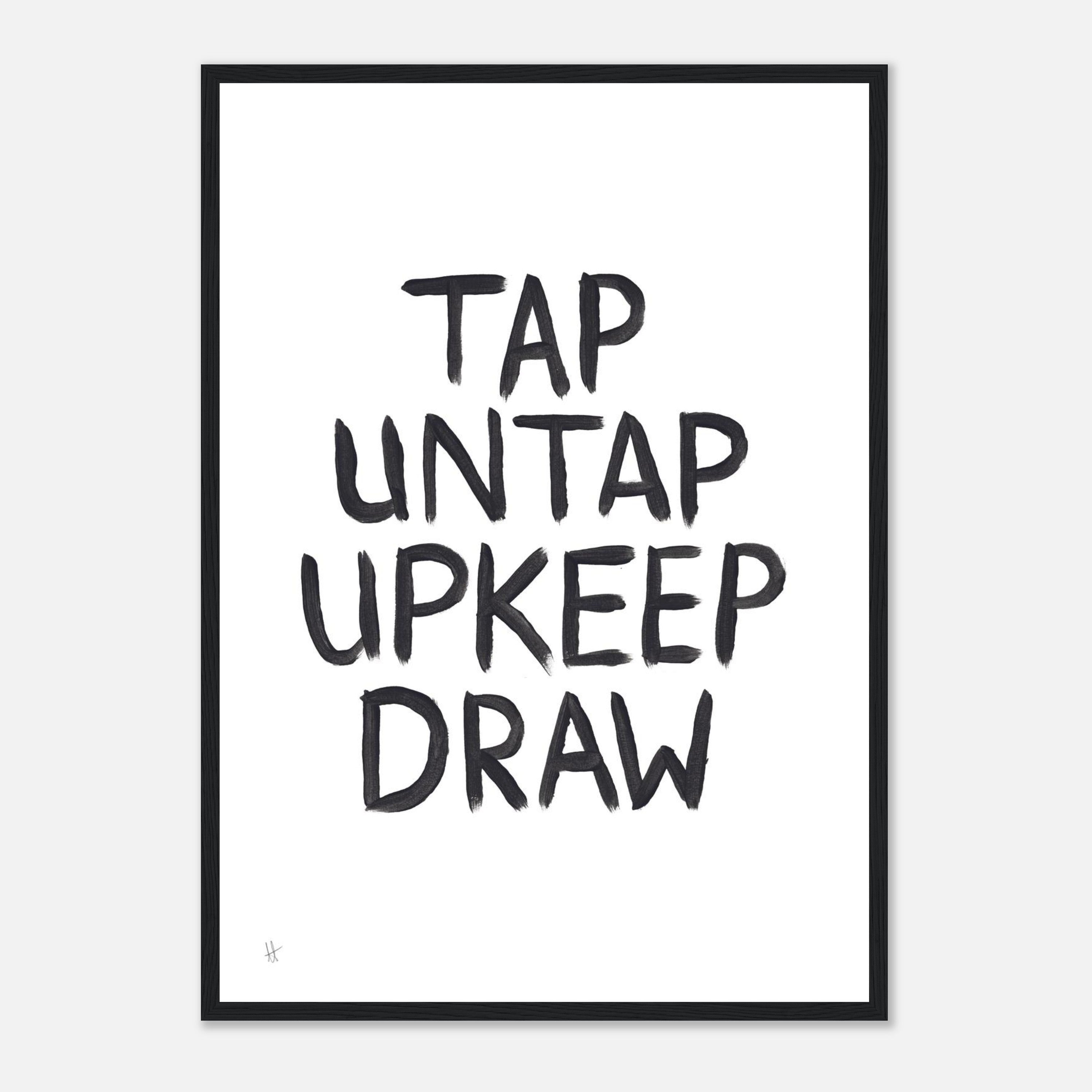 Tap, Untap, Upkeep, Draw