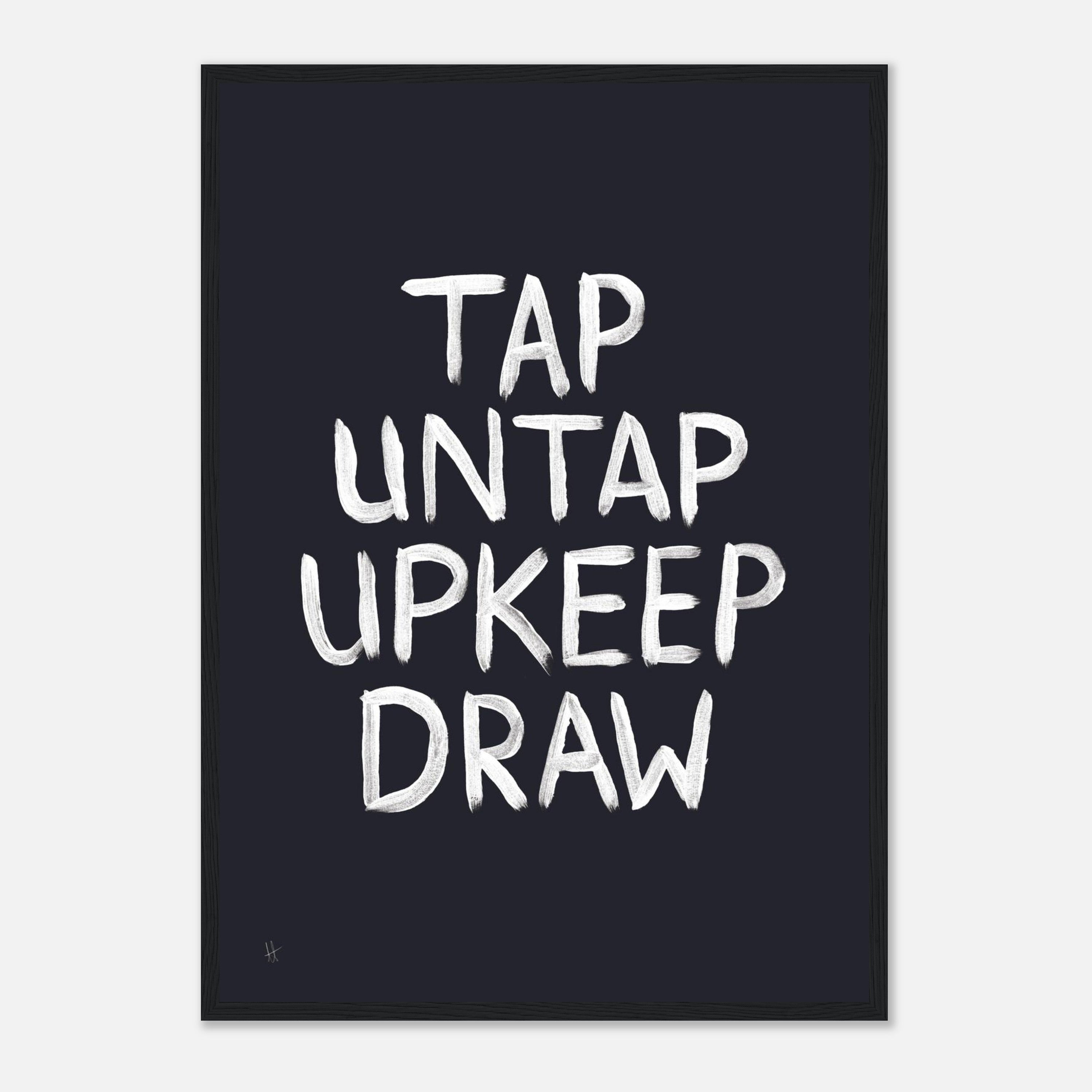 Tap, Untap, Upkeep, Draw