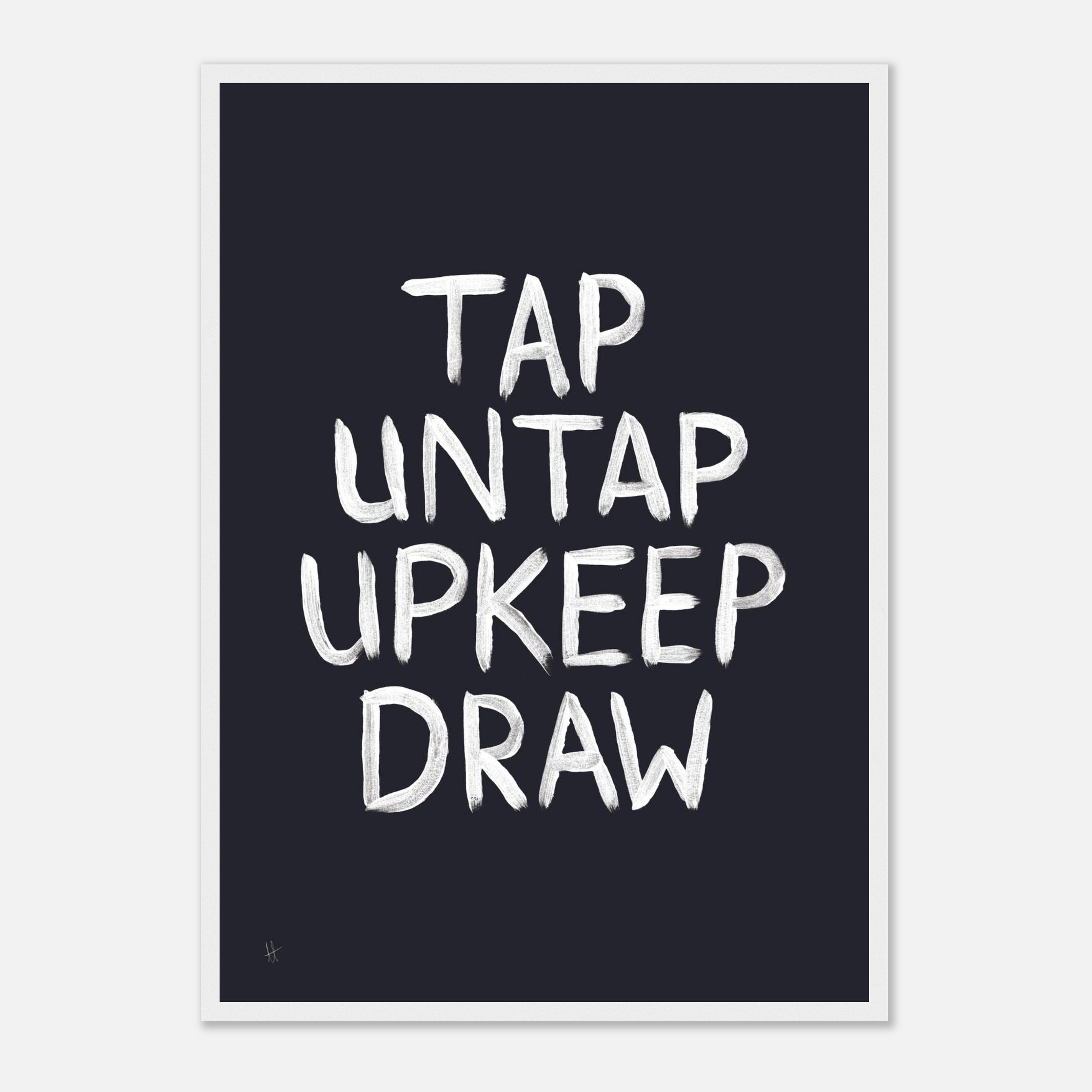 Tap, Untap, Upkeep, Draw