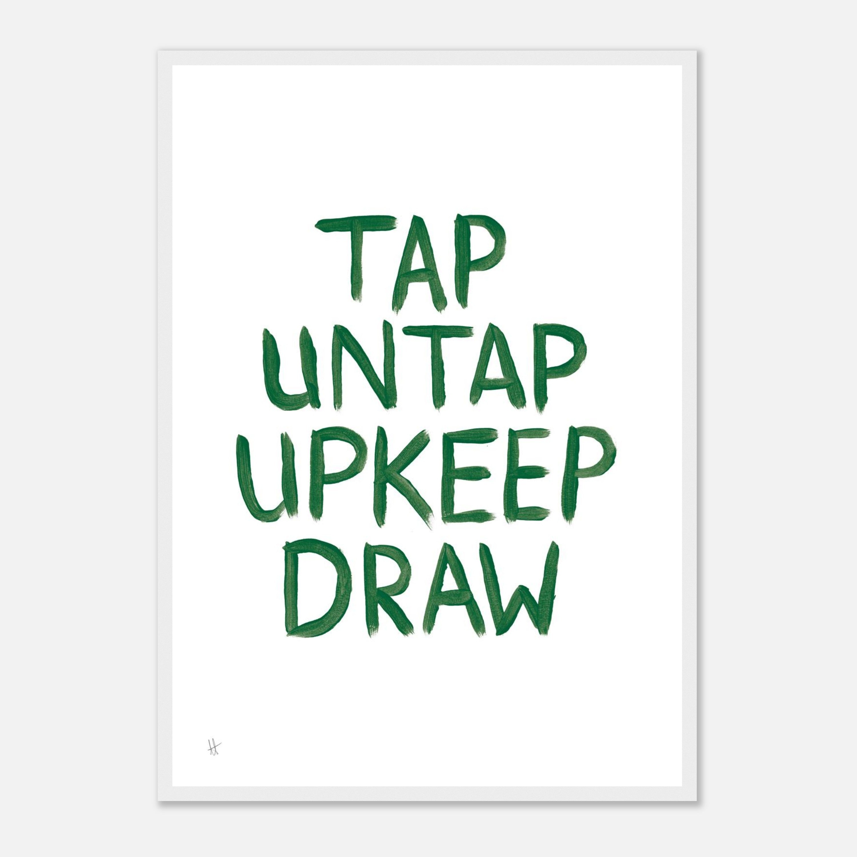 Tap, Untap, Upkeep, Draw