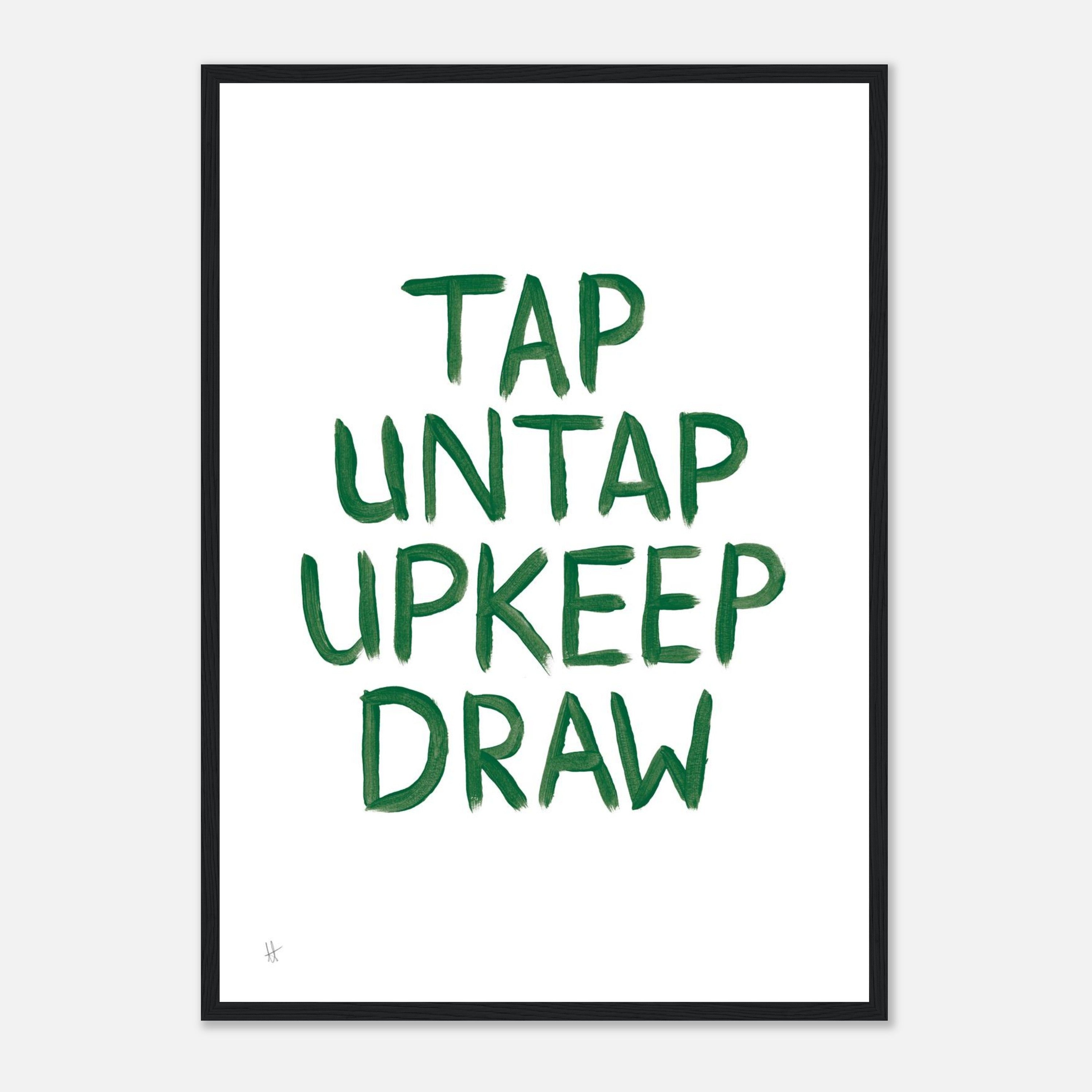 Tap, Untap, Upkeep, Draw