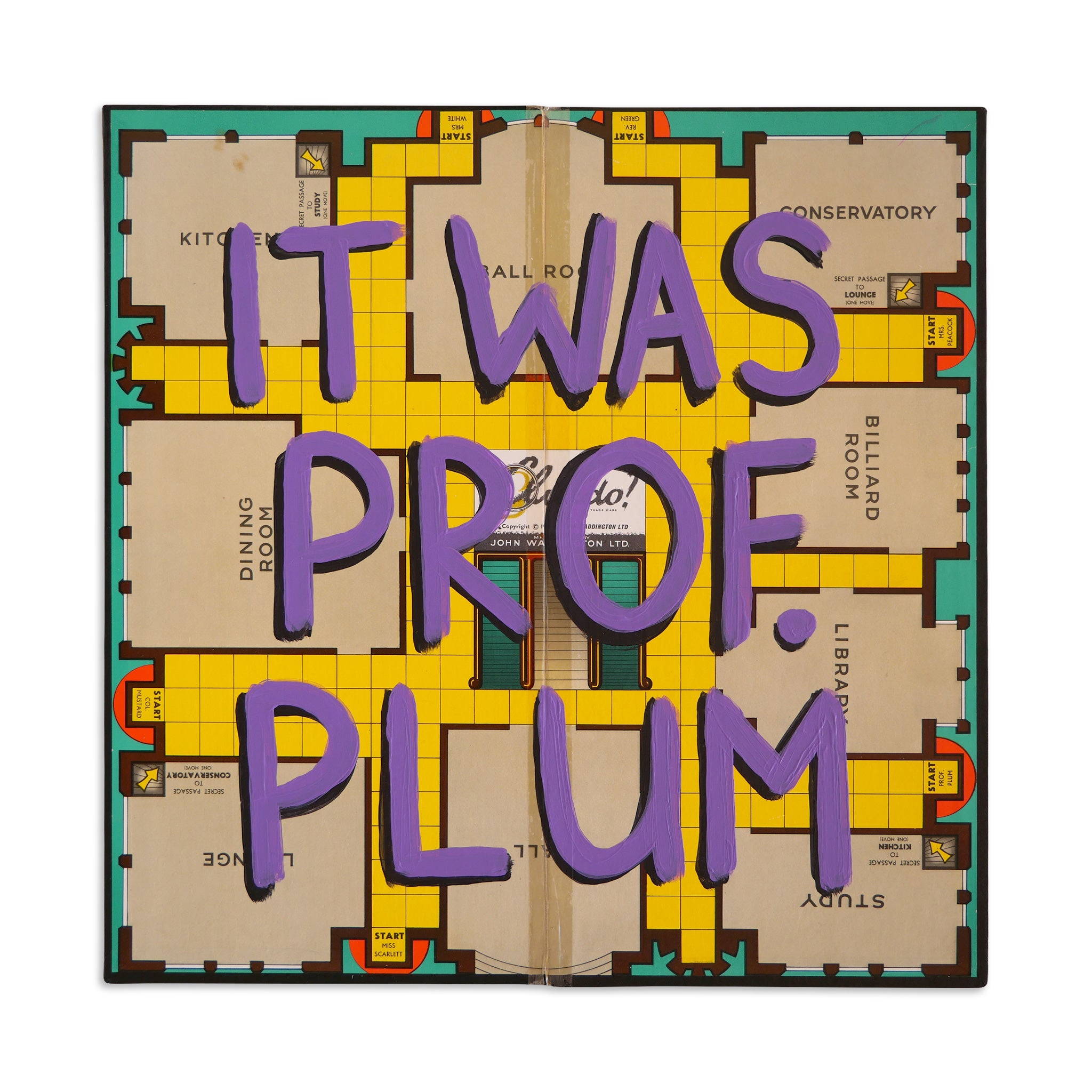 Cluedo #002 (It Was Prof Plum)