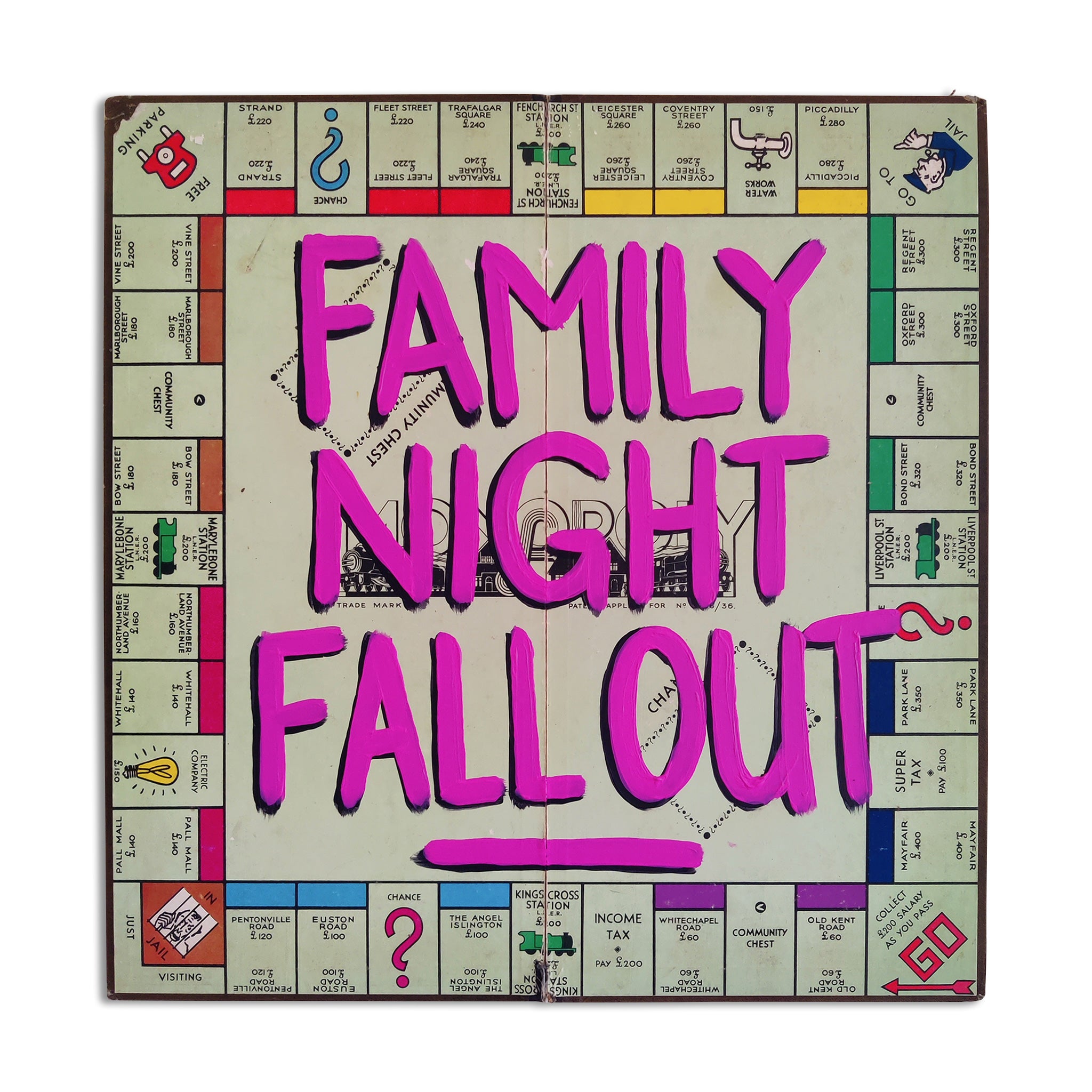 Monopoly #002 (Family Night Fall Out)
