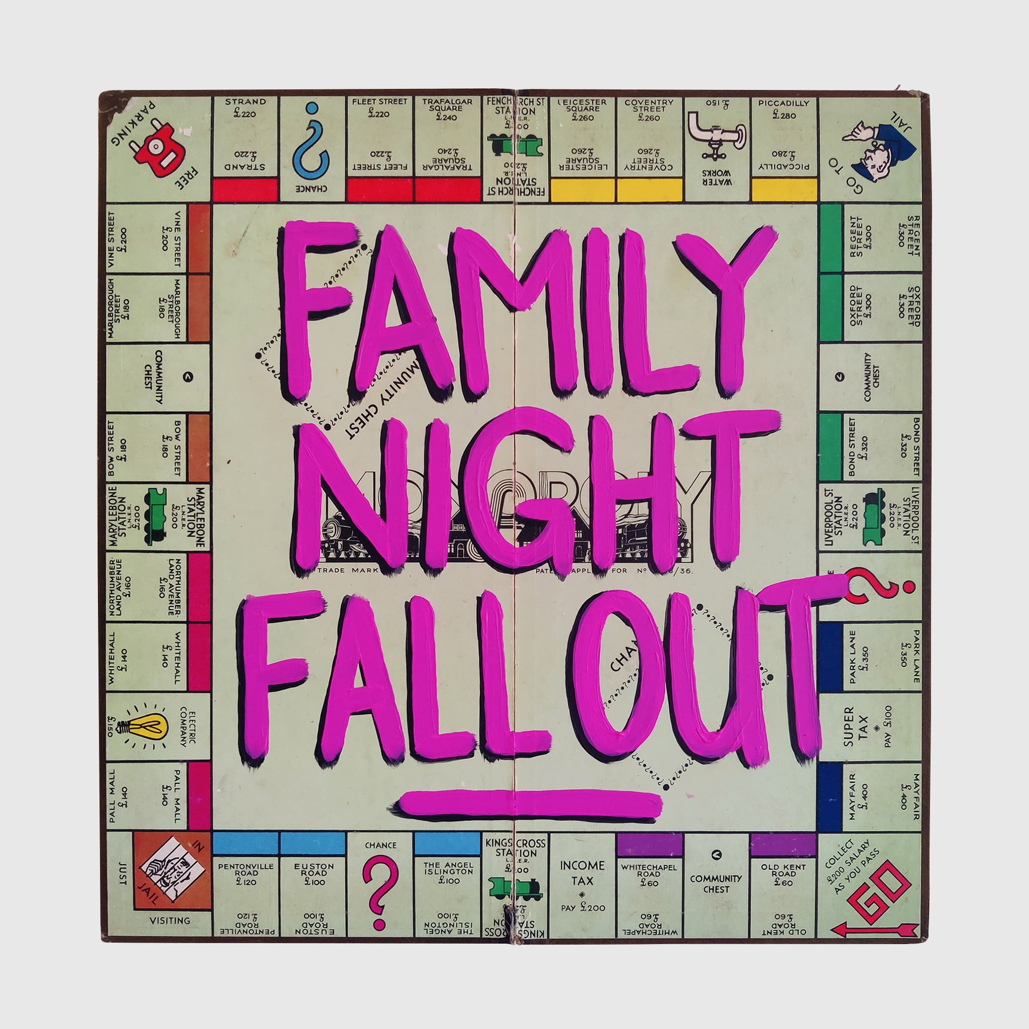 Monopoly #002 (Family Night Fall Out)